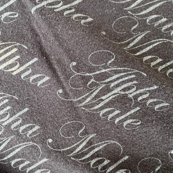 ALPHA MALE,  T-shirt, short sleeve, crewneck, men's size XL - Picture 6 of 7